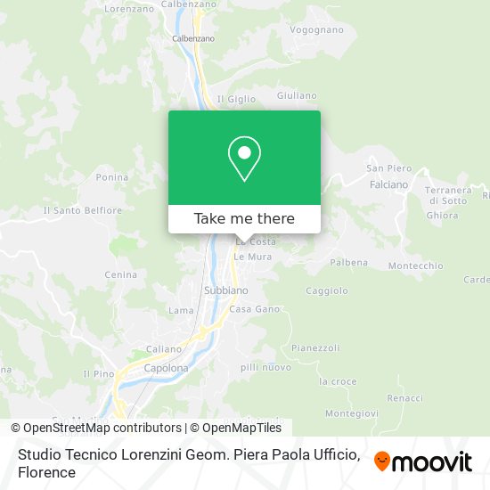 Studio Tecnico Lorenzini Geom. Piera Paola Ufficio map