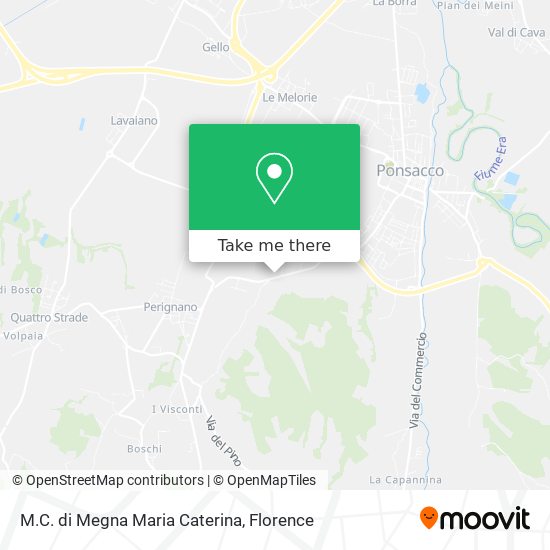 M.C. di Megna Maria Caterina map