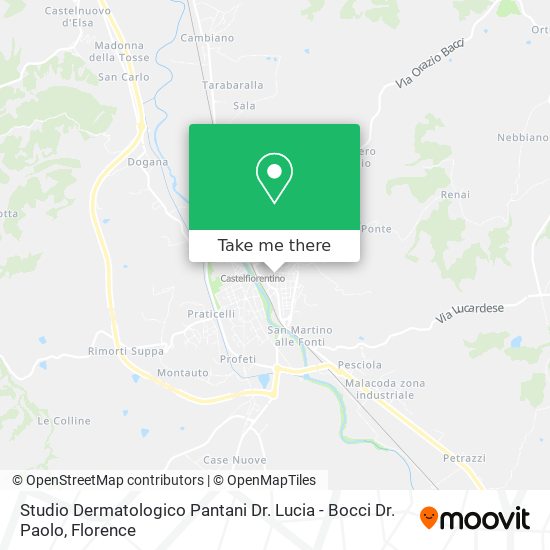Studio Dermatologico Pantani Dr. Lucia - Bocci Dr. Paolo map