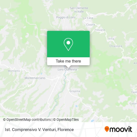 Ist. Comprensivo V. Venturi map