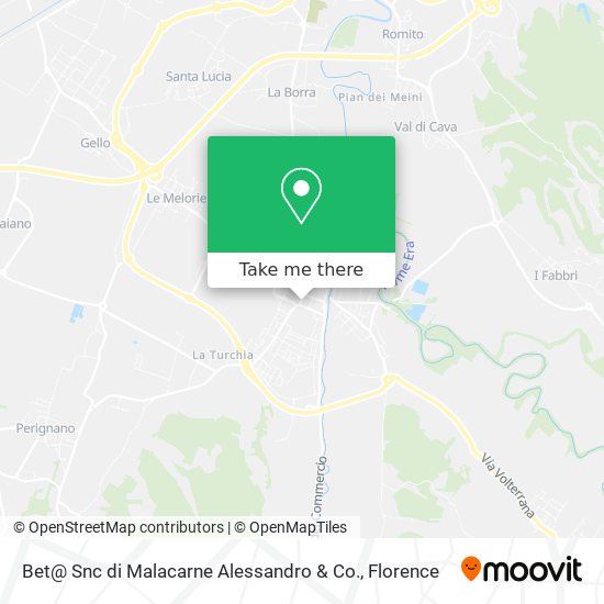 Bet@ Snc di Malacarne Alessandro & Co. map