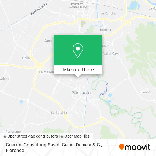 Guerrini Consulting Sas di Cellini Daniela & C. map