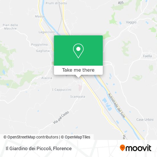 Il Giardino dei Piccoli map