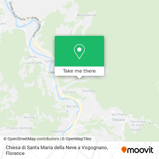 Chiesa di Santa Maria della Neve a Vogognano map