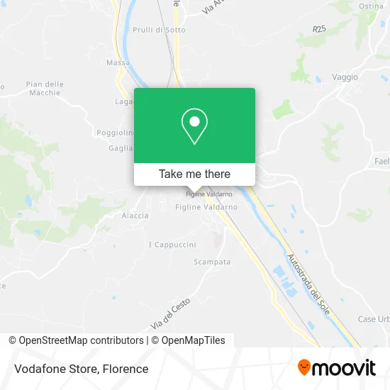 Vodafone Store map