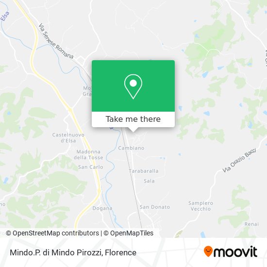 Mindo.P. di Mindo Pirozzi map