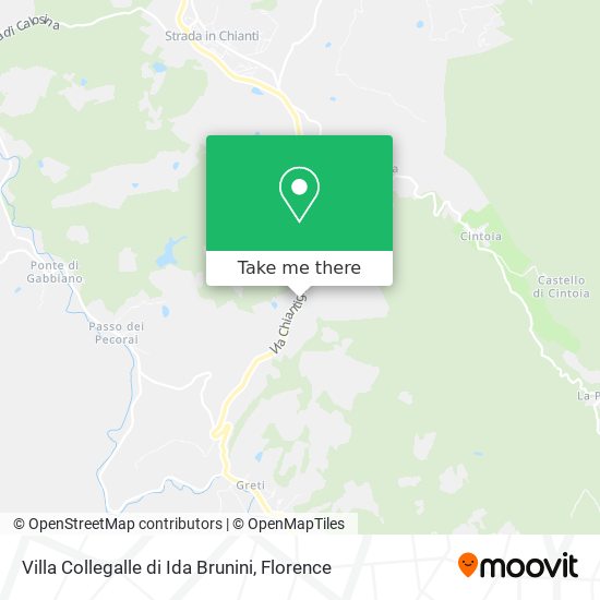 Villa Collegalle di Ida Brunini map