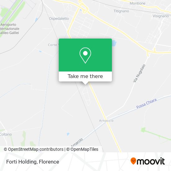 Forti Holding map