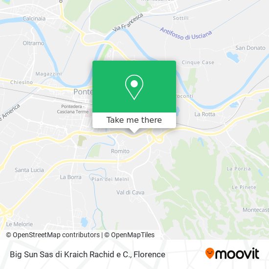 Big Sun Sas di Kraich Rachid e C. map