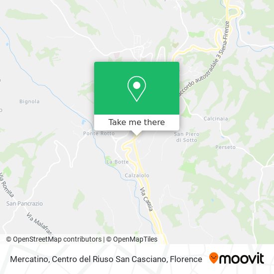 Mercatino, Centro del Riuso San Casciano map