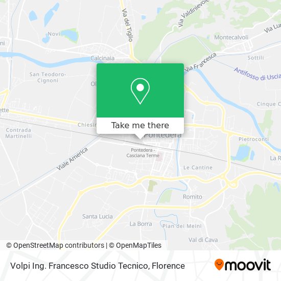 Volpi Ing. Francesco Studio Tecnico map