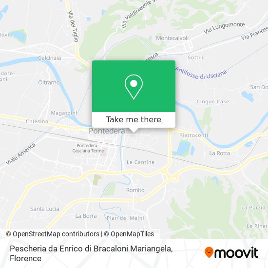 Pescheria da Enrico di Bracaloni Mariangela map