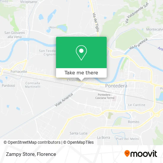 Zampy Store map