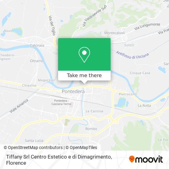 Tiffany Srl Centro Estetico e di Dimagrimento map
