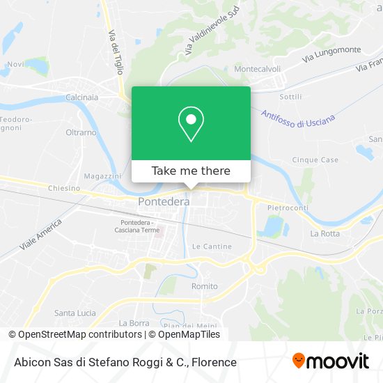 Abicon Sas di Stefano Roggi & C. map
