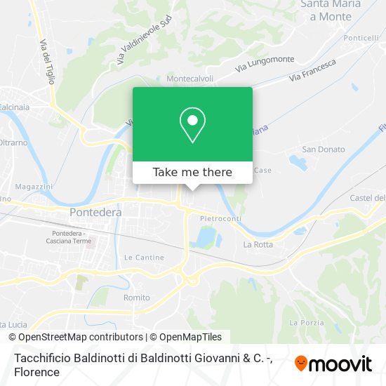 Tacchificio Baldinotti di Baldinotti Giovanni & C. - map