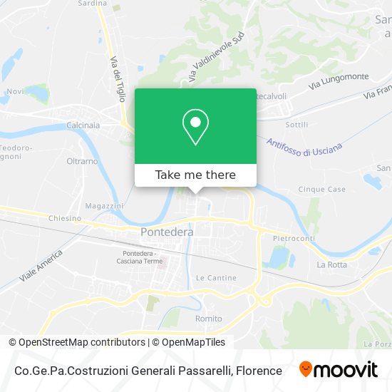 Co.Ge.Pa.Costruzioni Generali Passarelli map