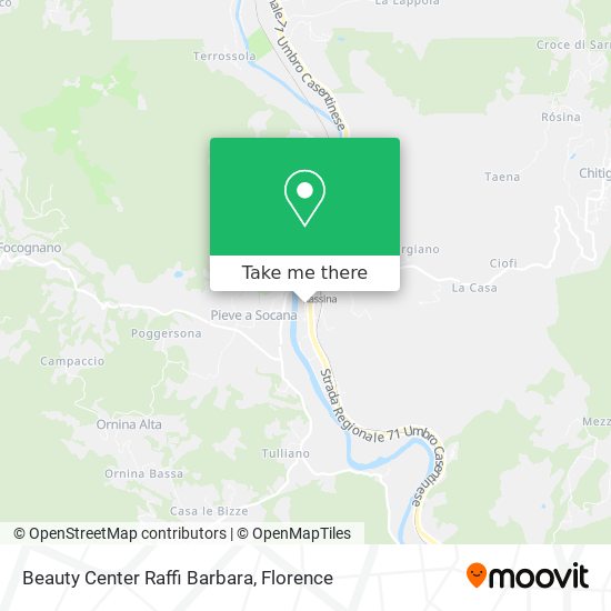 Beauty Center Raffi Barbara map