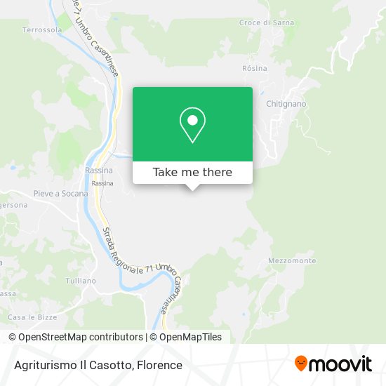 Agriturismo Il Casotto map
