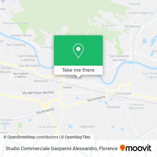 Studio Commerciale Gasperini Alessandro map