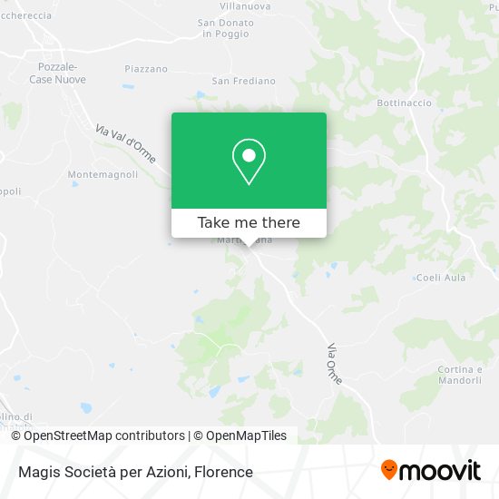 Magis Società per Azioni map
