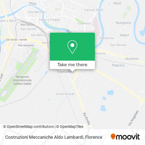 Costruzioni Meccaniche Aldo Lambardi map