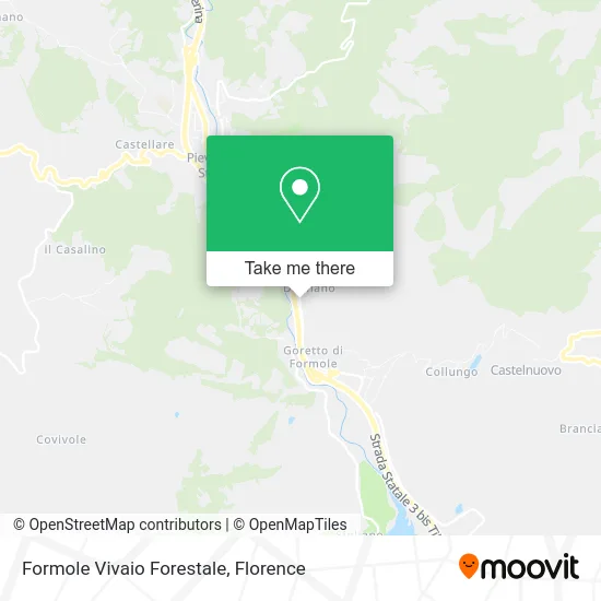 Formole Vivaio Forestale map