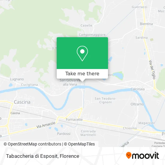 Tabaccheria di Esposit map