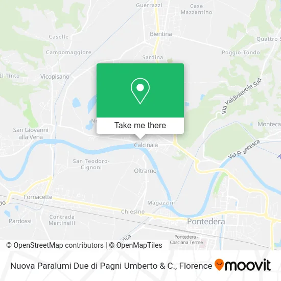 Nuova Paralumi Due di Pagni Umberto & C. map