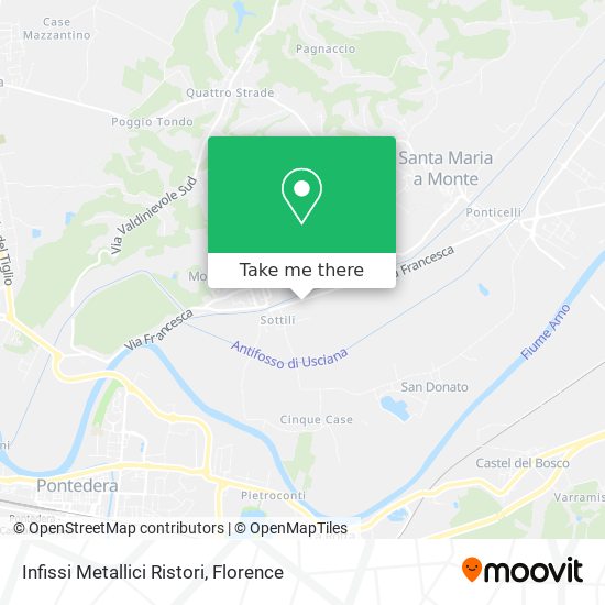 Infissi Metallici Ristori map