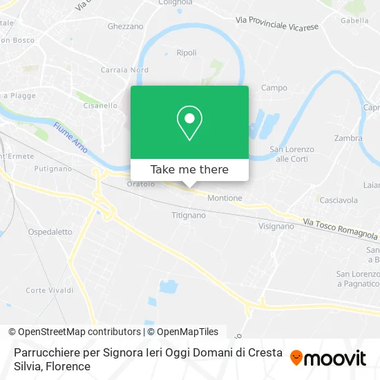 Parrucchiere per Signora Ieri Oggi Domani di Cresta Silvia map