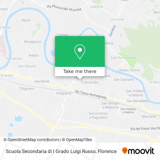 Scuola Secondaria di I Grado Luigi Russo map