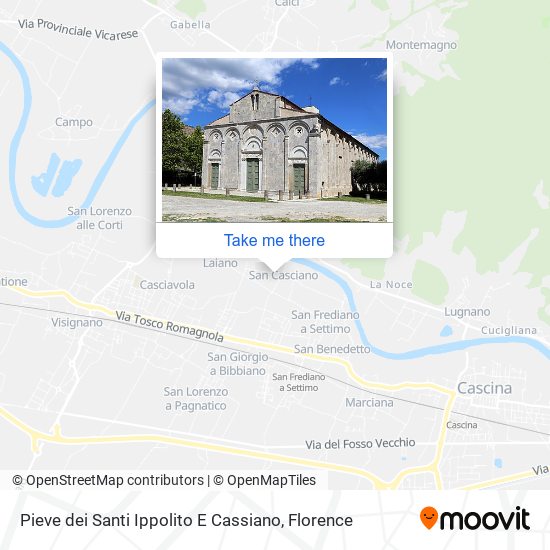 Pieve dei Santi Ippolito E Cassiano map