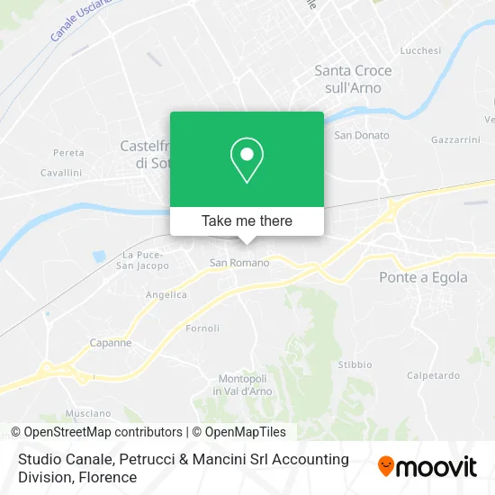 Studio Canale, Petrucci & Mancini Srl Accounting Division map