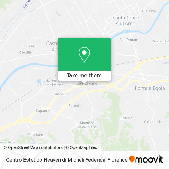 Centro Estetico Heaven di Micheli Federica map