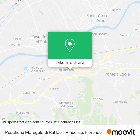 Pescheria Maregelo di Raffaelli Vincenzo map
