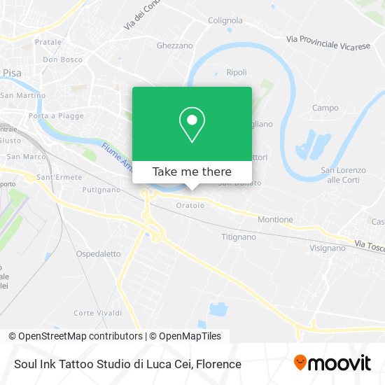 Soul Ink Tattoo Studio di Luca Cei map