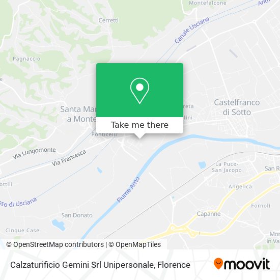 Calzaturificio Gemini Srl Unipersonale map