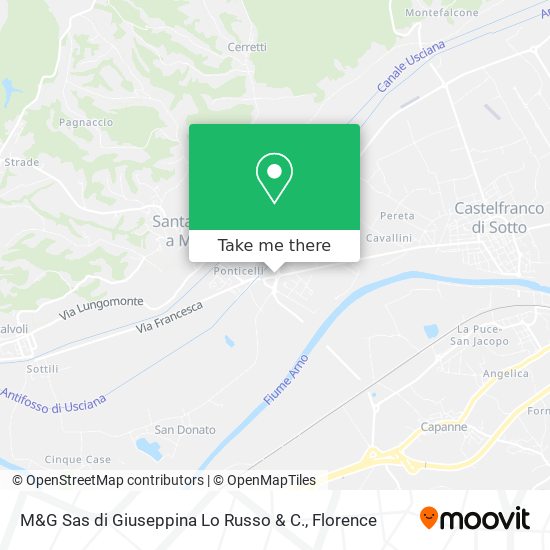 M&G Sas di Giuseppina Lo Russo & C. map