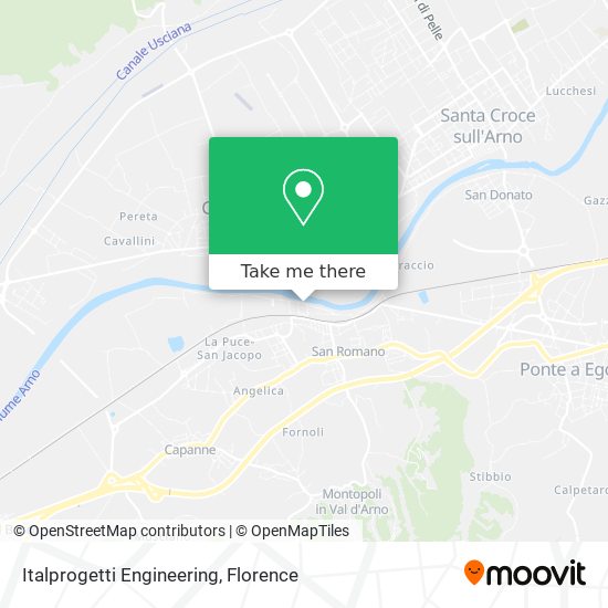 Italprogetti Engineering map