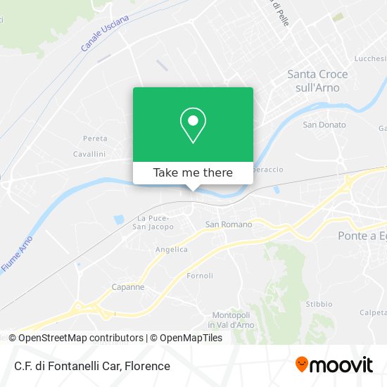 C.F. di Fontanelli Car map