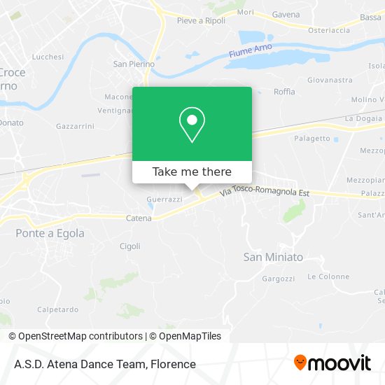 A.S.D. Atena Dance Team map