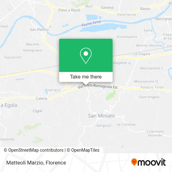 Matteoli Marzio map