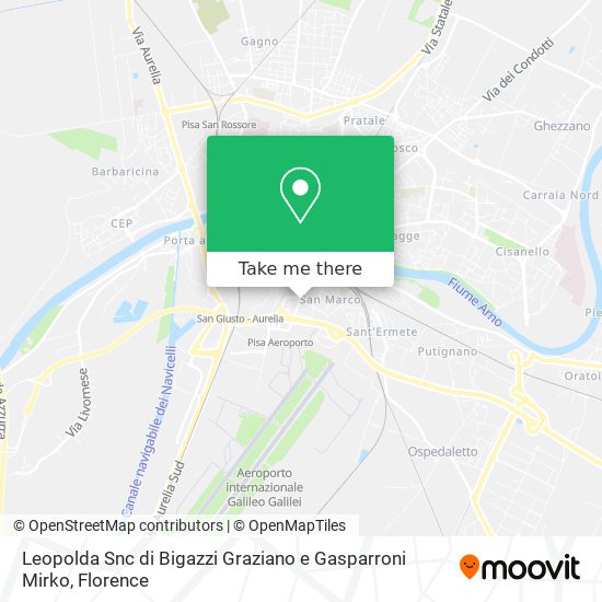 Leopolda Snc di Bigazzi Graziano e Gasparroni Mirko map