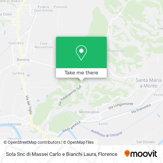 Sola Snc di Massei Carlo e Bianchi Laura map