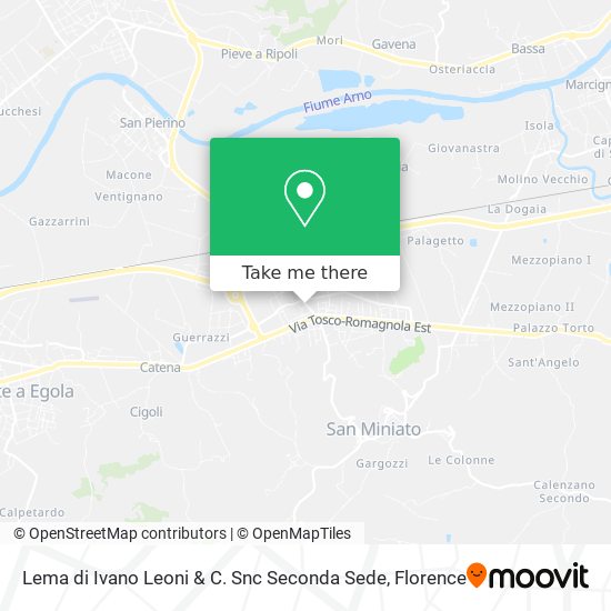 Lema di Ivano Leoni & C. Snc Seconda Sede map