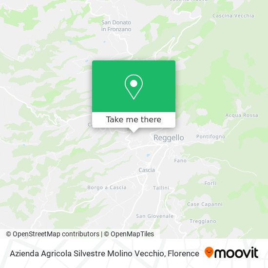 Azienda Agricola Silvestre Molino Vecchio map