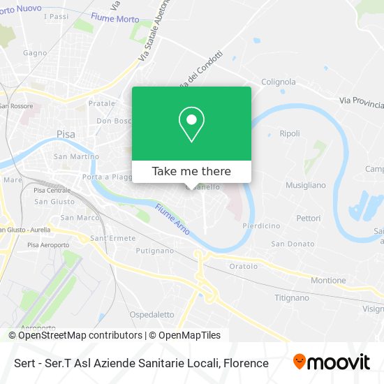 Sert - Ser.T Asl Aziende Sanitarie Locali map