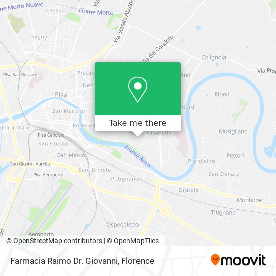 Farmacia Raimo Dr. Giovanni map
