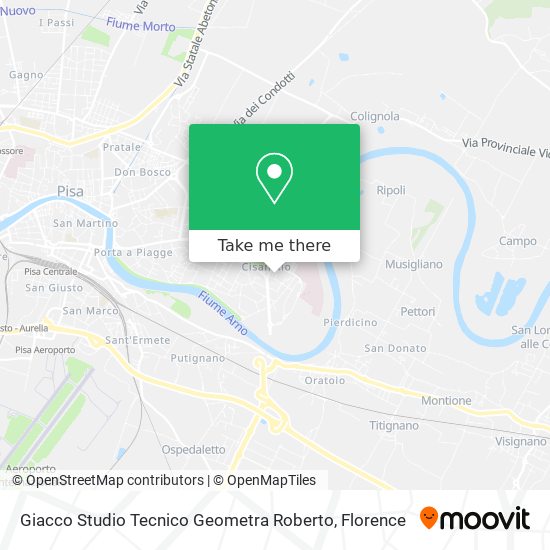 Giacco Studio Tecnico Geometra Roberto map